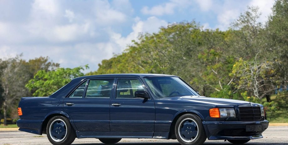 Mercedes W126, Mercedes W126 AMG, Mercedes 560 SEL, Mercedes 560 SEL AMG 6.0, седан Mercedes W126