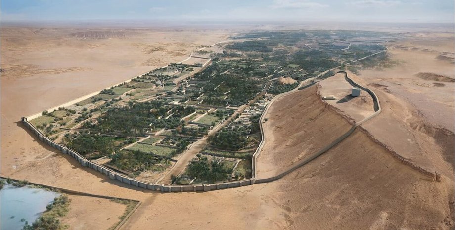 ученые обнаружили древний оазис