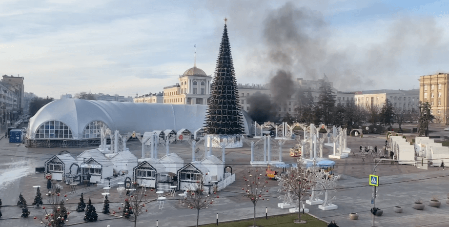 удары по Белгороду