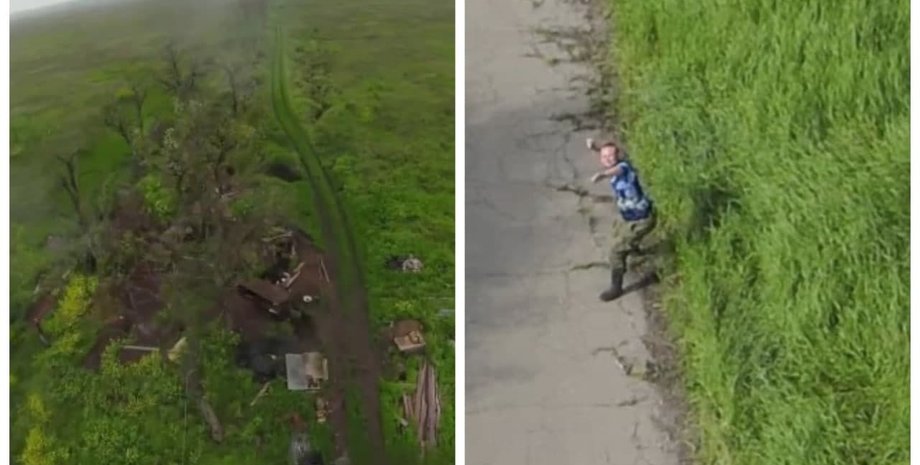 коптер, украинский беспилотник, аэроразведка над Донбассом