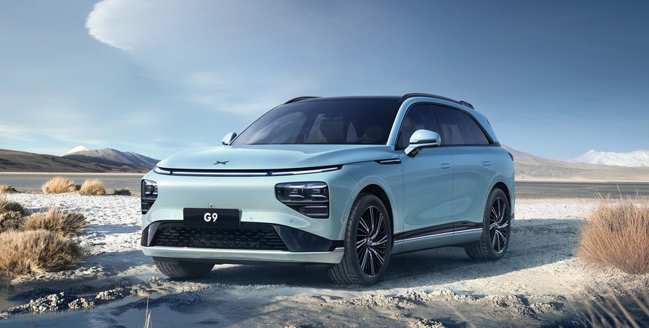 новий XPeng G9, XPeng G9, електромобіль XPeng, кросовер XPeng, XPeng G9 2023