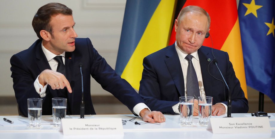 макрон об украине