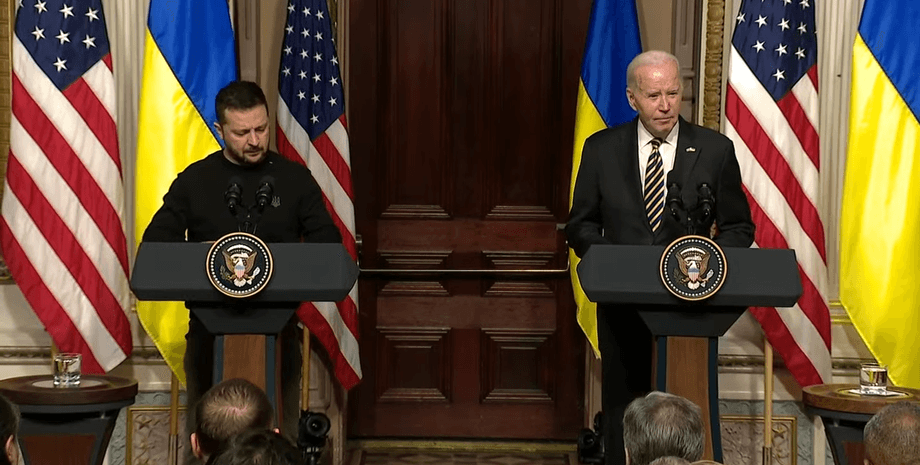 Джо Байден, Владимир Зеленский, фото