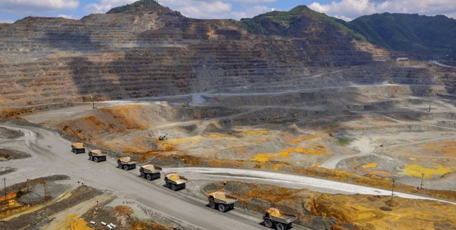 видобуток корисних копалин, корисні копалини, китай