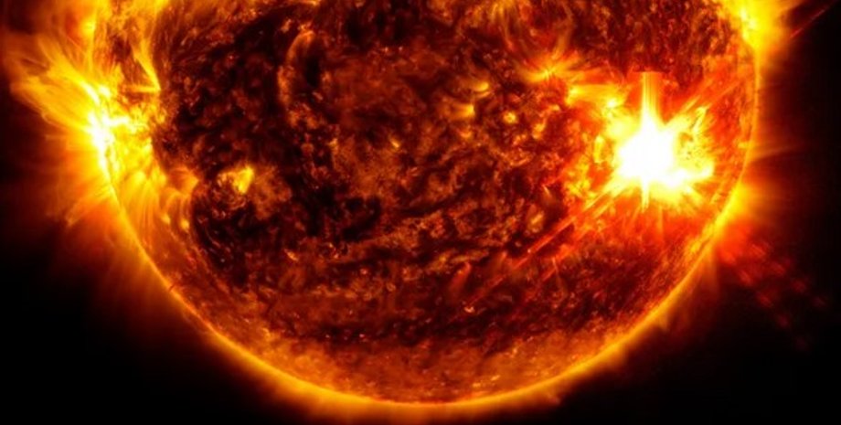 Солнце вспышка