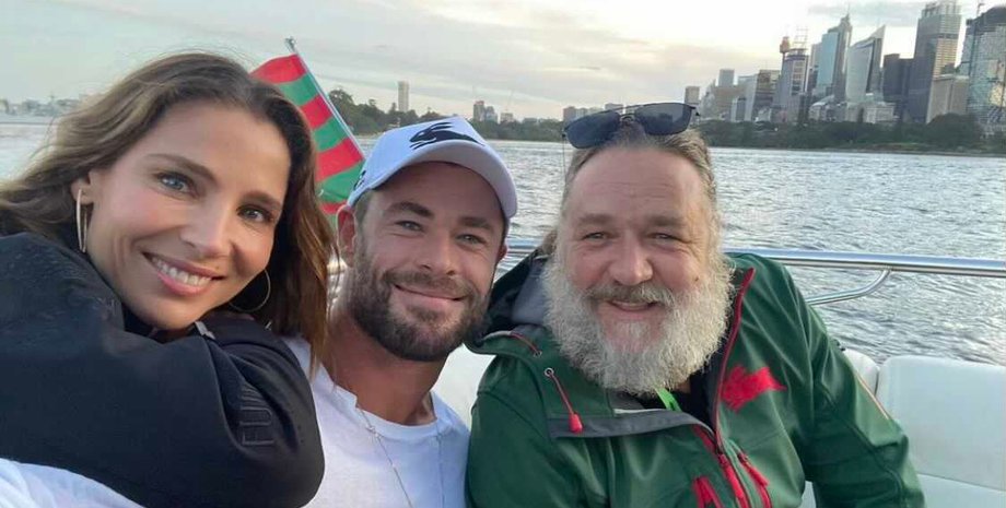 Ельза Патакі, Кріс Хемсворт, Рассел Кроу, Сідней