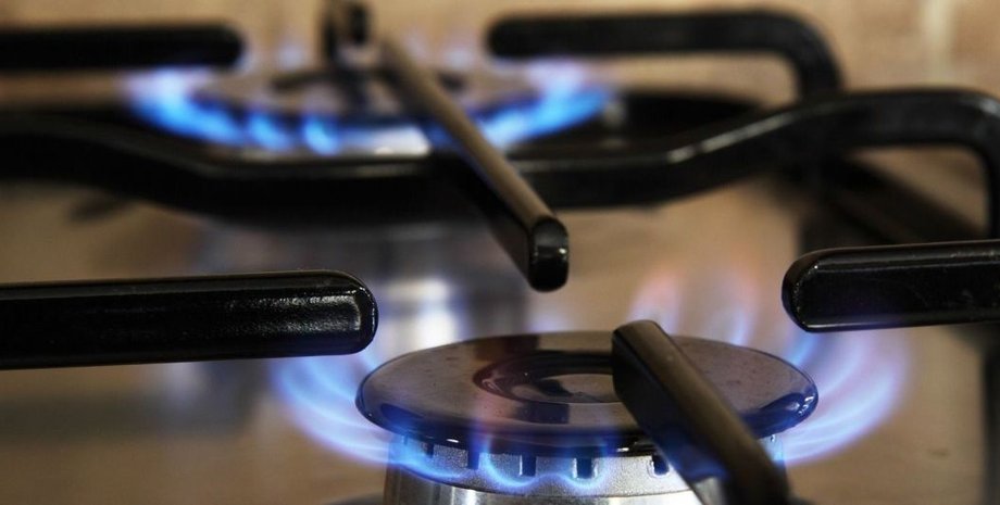 газ, горить, плита, вогонь