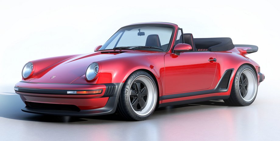 Singer Turbo Study, Porsche 911 Turbo 1986, Porsche 911 Turbo, Porsche 911, тюнінг Porsche 911