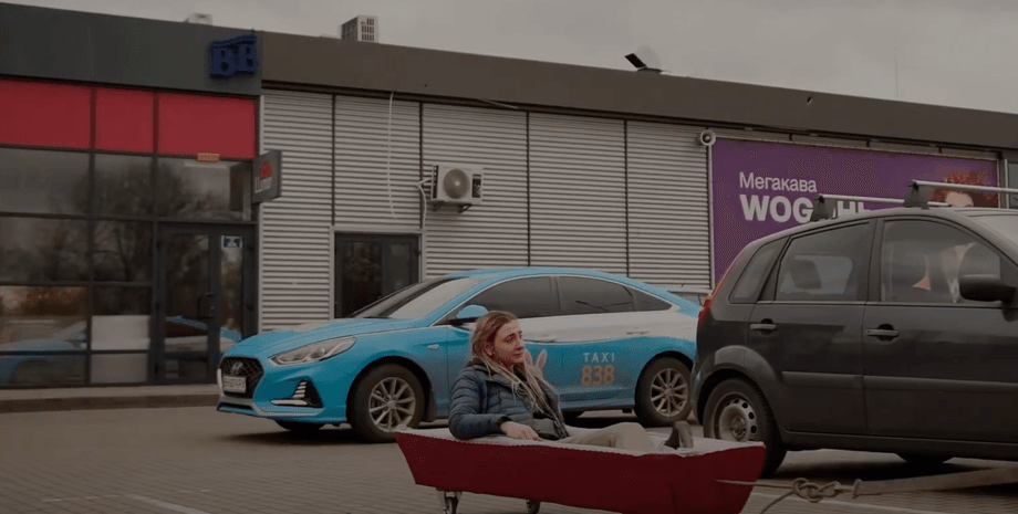 Инсценировка похорон в Украине