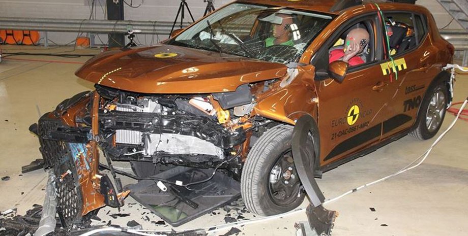 Logan Sandero провалили краш-тест EuroNCAP