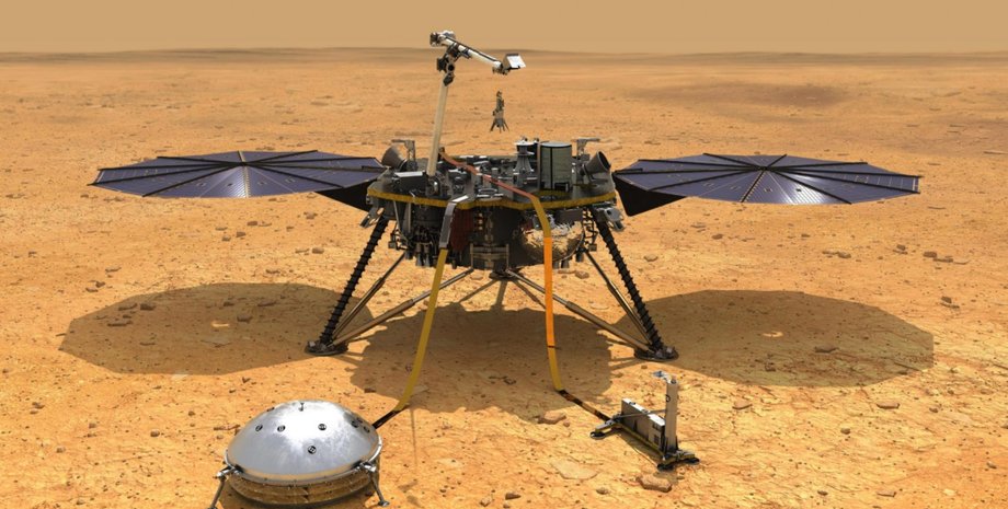 Марс, землетрясения, марсотрясения, Красная планета, InSight