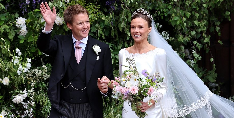 Оливия Хенсон и Хью Гросвенор, свадьба