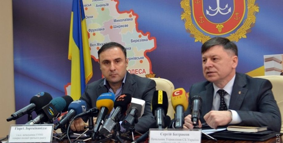 Георгий Лорткипанидзе и Сергей Батраков / Фото: Думская.net