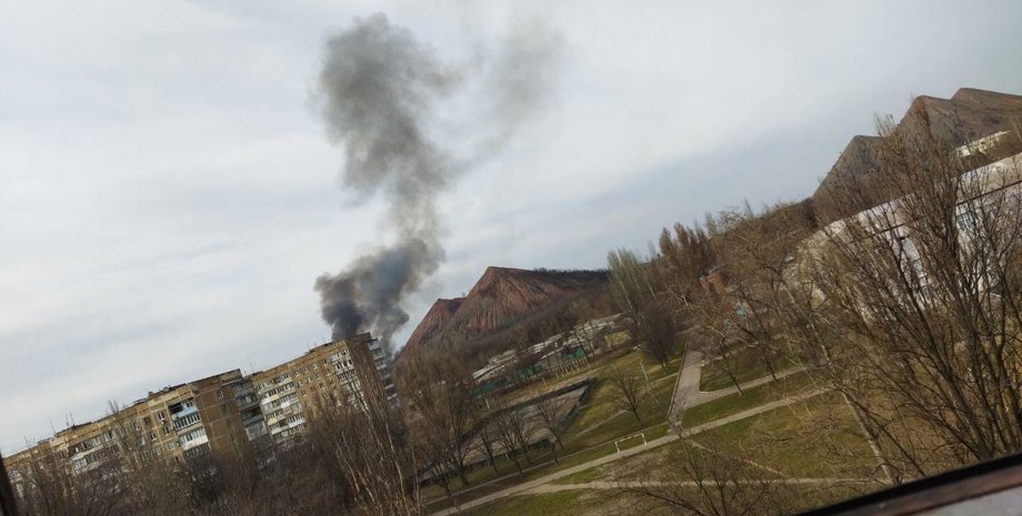 донецк, прилет, взрыв, оккупанты, россияне, удар всу, удар по позициям