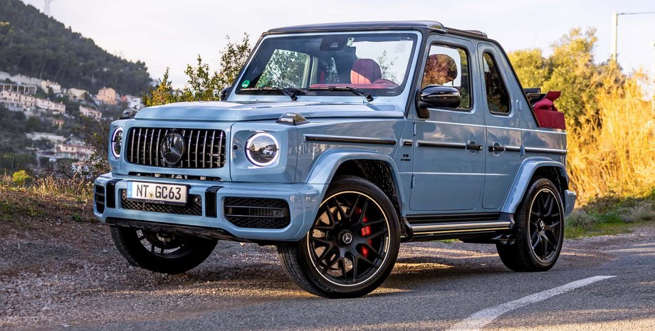 Новый Mercedes-AMG G63, Mercedes-AMG G63, тюнинг Гелендвагена, кабриолет Гелендваген