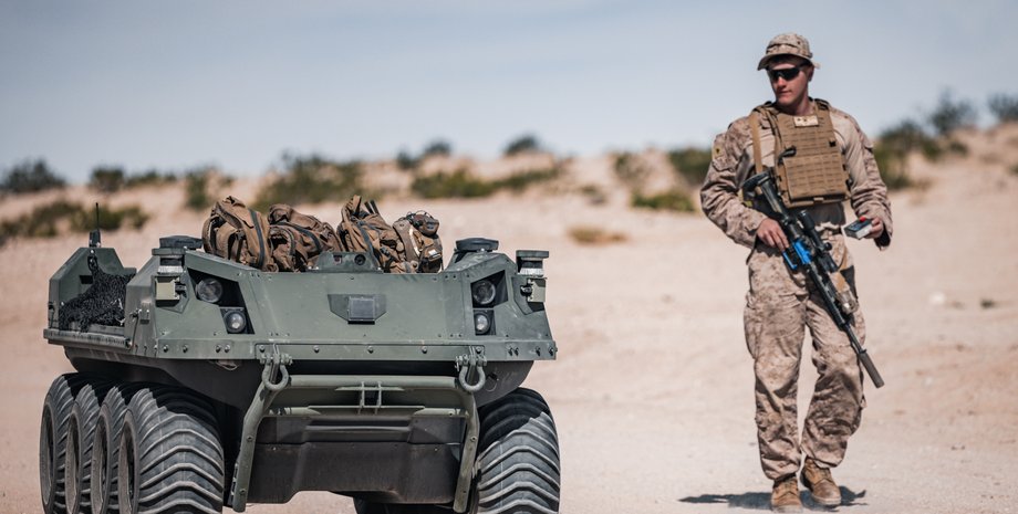 наземный робот, робот-перевозчик