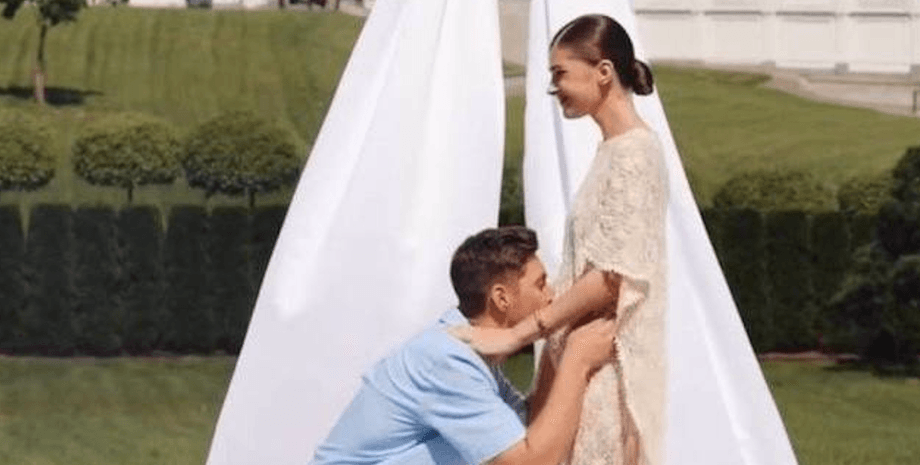 Владимир Остапчук и Екатерина Полтавская, остапчук станет отцом, ребенок остапчука, жена остапчука, жена остапчука