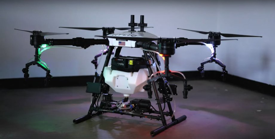 Дрон, Hylio AG-210, БПЛА, беспилотник, солнечные панели, фото