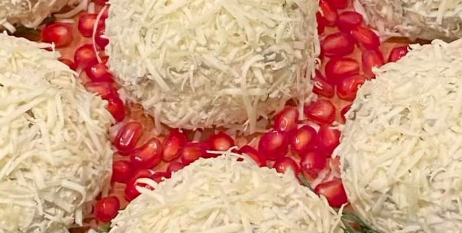 закуска рафаелло, закуска на святковий стіл