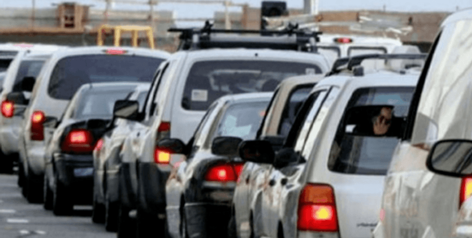 машины, пробка, эвакуация