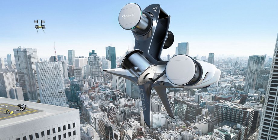 дрон, циклоротор, циклороторний двигун