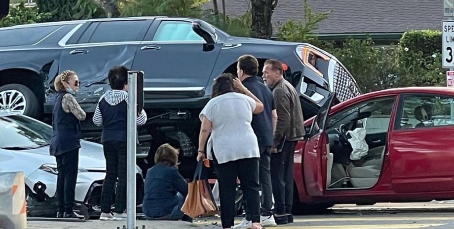 Арнольд Шварценеггер, ДТП