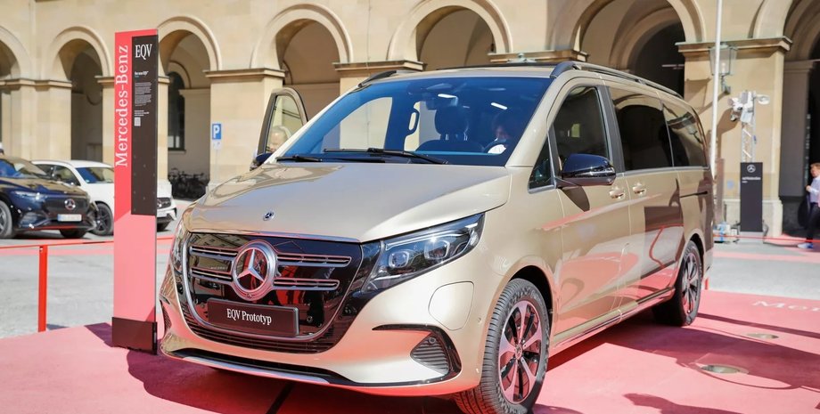 Mercedes-Benz EQV, Mercedes EQV, новый Mercedes EQV, электромобиль Mercedes EQV