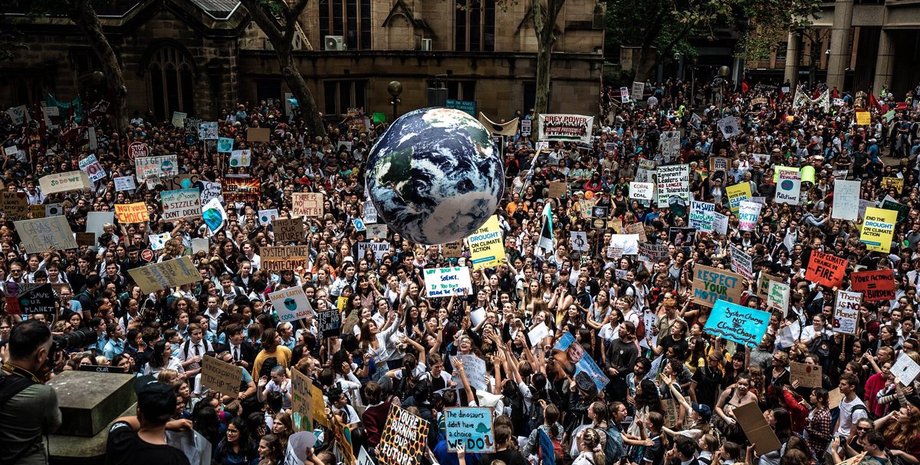 Акция в Сиднее 15 марта. Фото: StrikeClimate