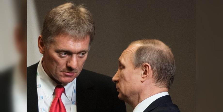 Путін і Пєсков, санкції Великобританії,