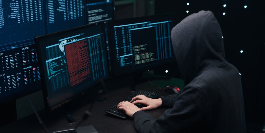 Хакер, криптовалюта, шахрай, кібергаманець, фото