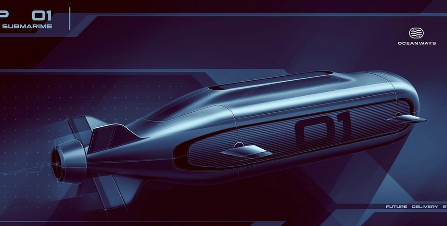 Oceanways, подводная лодка, водород