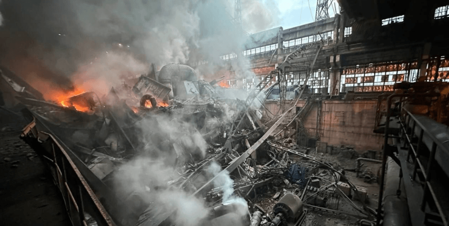 война в украине, удары по энергетике, трипольская тес, уничтожение тес и гэс