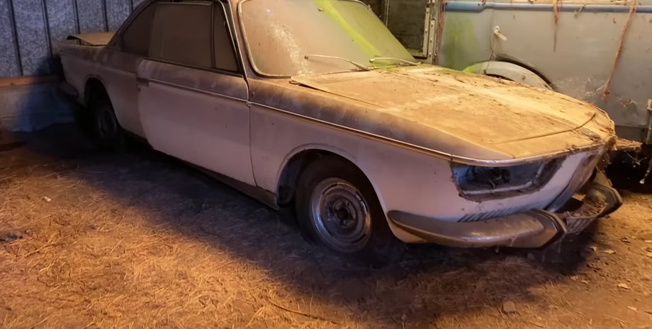 BMW 2000 CS, ГАЗ-69, заброшенніе авто, коллекция авто, ретро-авто