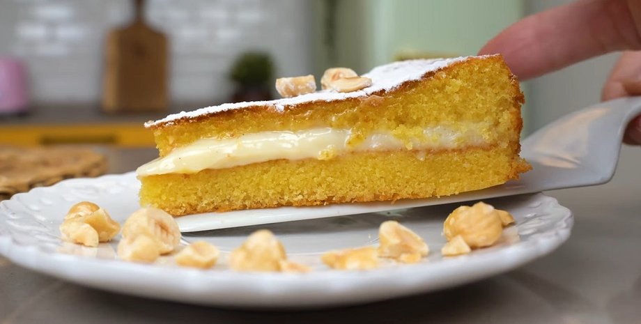 Ореховый торт с белым шоколадом, торт рецепт, торт простой рецепт