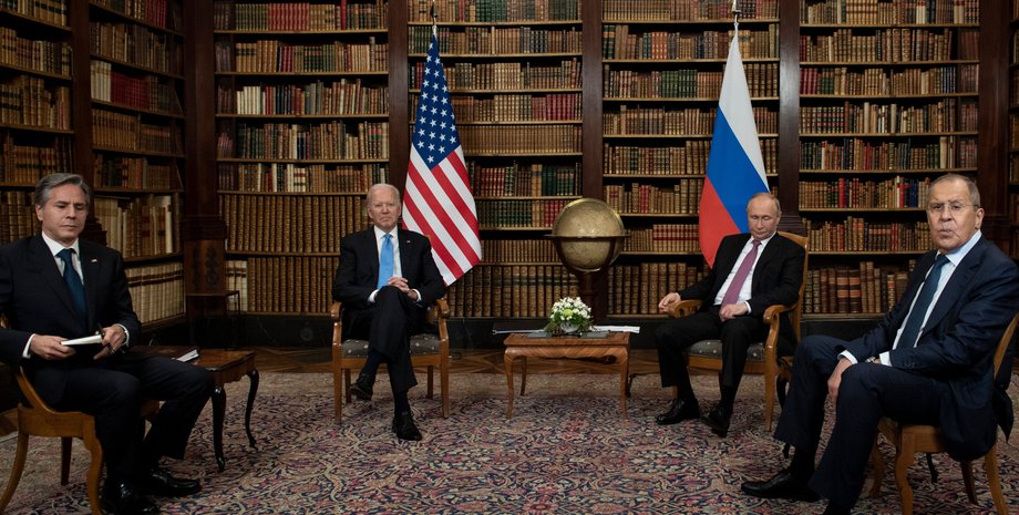 Путин, Байден, встреча в Женеве