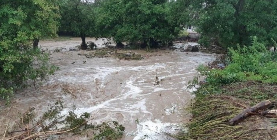 потоп, потоп в Крыму, новый потоп в Крыму, ЧС в Крыму