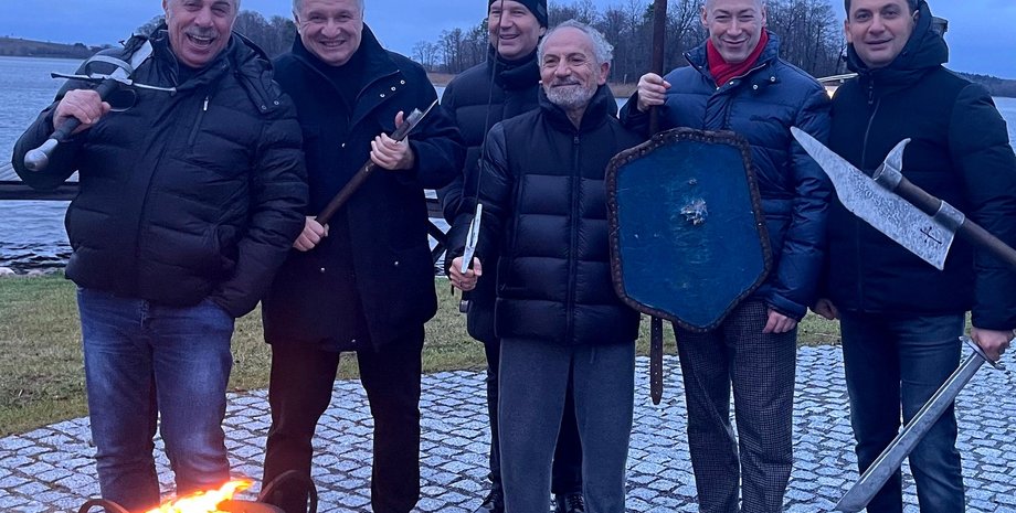 аваков, комаровский, шустер, гройсман, рыцари, тракайский замок