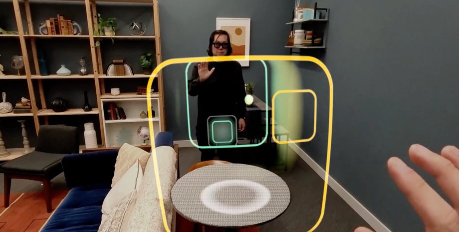 Игра через голографические очки Orion