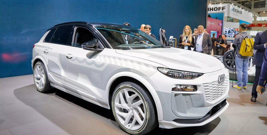 Audi Q6 e-tron, новый Audi Q6 e-tron, Audi Q6, электромобиль Audi, кроссовер Audi