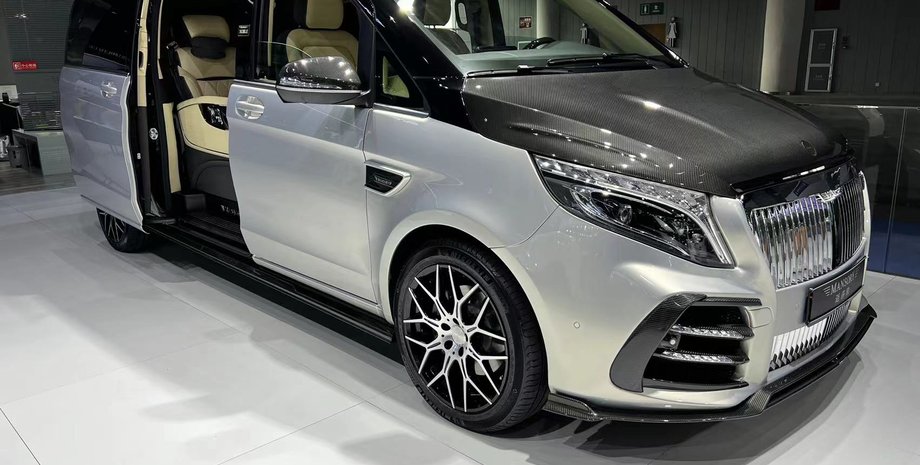 Mercedes V-Class Mansory, Mercedes V-Class, Тюнинг Mercedes-Benz V-Class, Mercedes-Benz V-Class, Mansory MV600 Noble