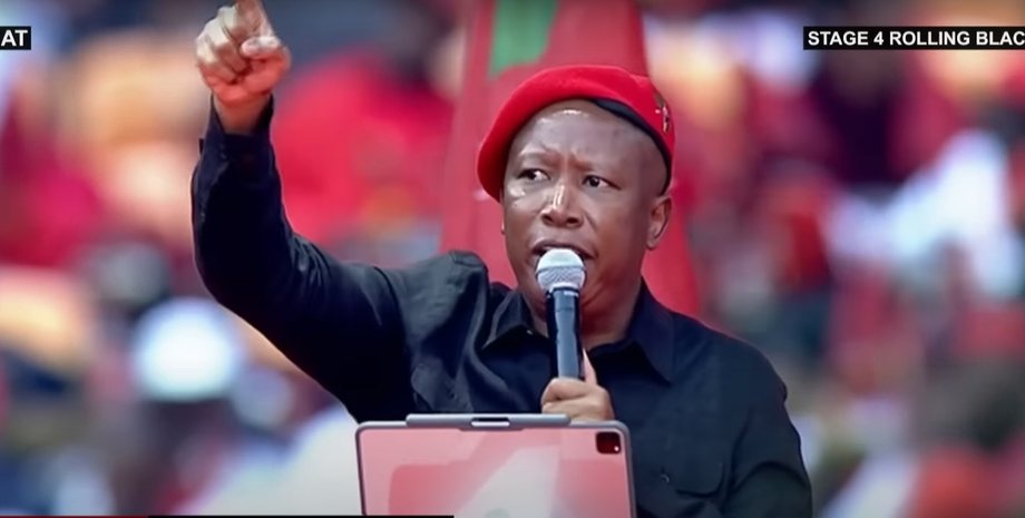 ПАР, Малема, лідер радикалів ПАР