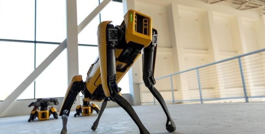 Собака-робот, Spot, Нью-Йорк, полиция, Boston Dynamics
