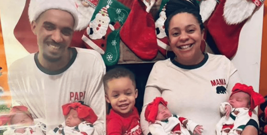 Жінка народила чотирьох дівчаток, народження четвірки, народила чотирьох, плановий кесарів розтин, дві пари близнюків