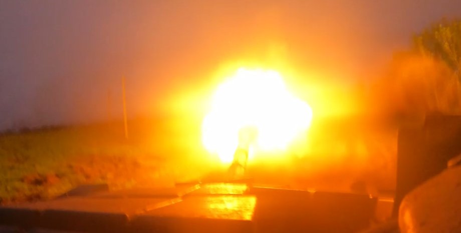 постріл з танка 3 ОШБр ЗСУ