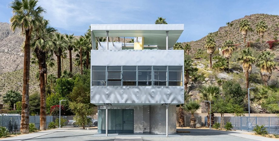 Алюминиевый дом, дом из металла, музей