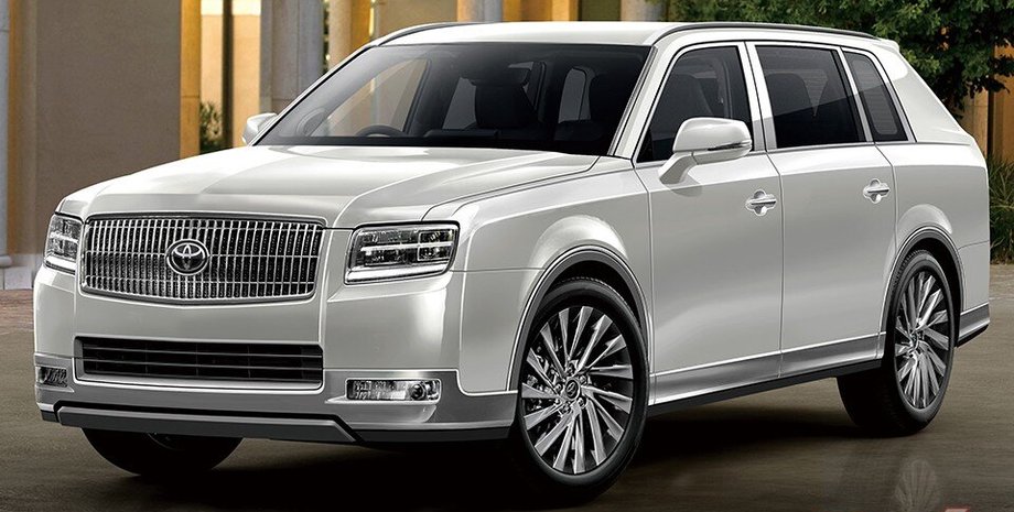 Новая Toyota Century, Toyota Century 2023, Toyota Century, внедорожник Toyota
