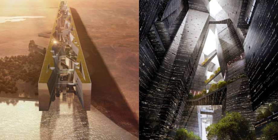 Дзеркальне місто, Саудівська Аравія, грандіозний проєкт, The Line, Neom, місто майбутнього, місто в пустелі, літаючі таксі