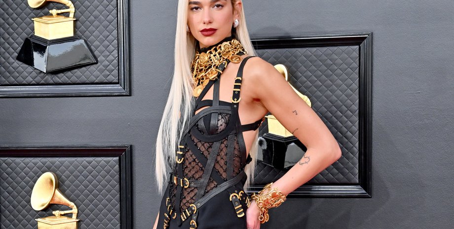 дуа липа платье, грэмми, грэмми 2022, дуа липа