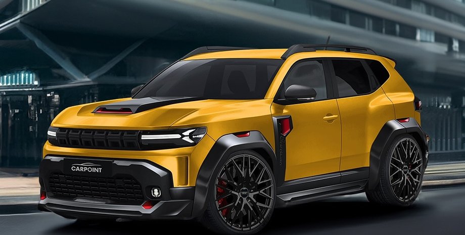 тюнінг Duster, duster 2024б Dacia duster, новий Duster