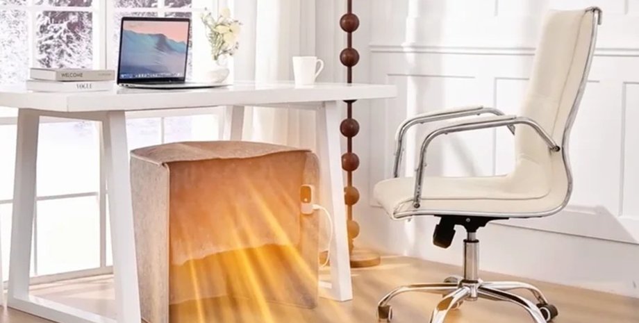 Обігрівач для ніг під столом